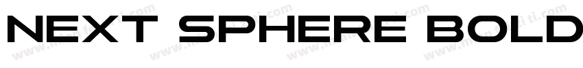 Next Sphere Bold字体转换
